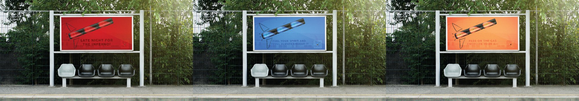 FUEL Bus Stop Ads