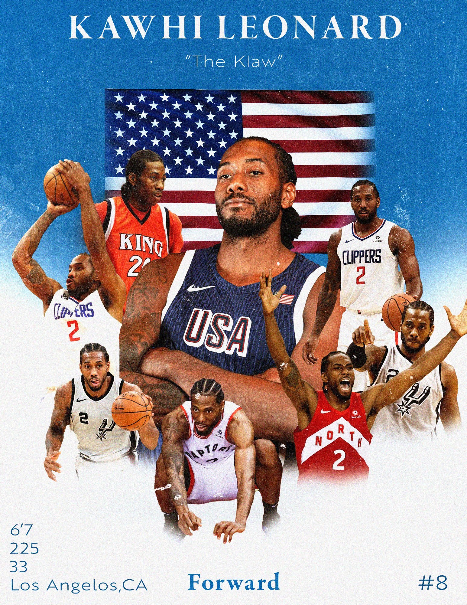 Team USA Kawhi Leonard